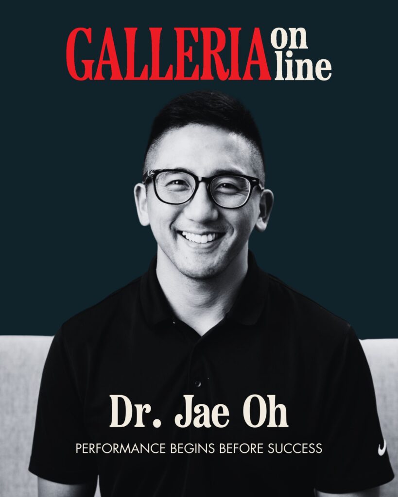 Galleria Online No. 006 — Dr. Jae Oh on the cover