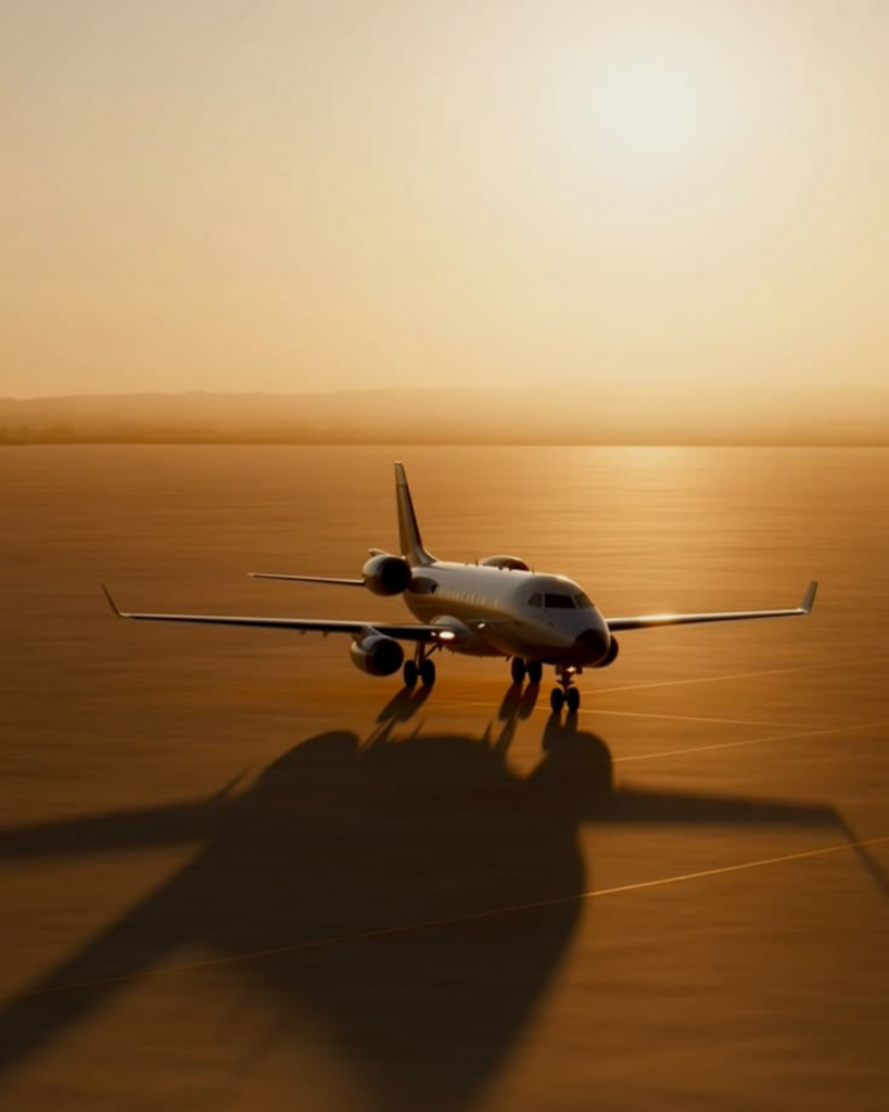 Private Aviation and the New Geography of Wealth — a private jet